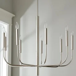 ED Ellen DeGeneres Brianna 9 Light Chandelier