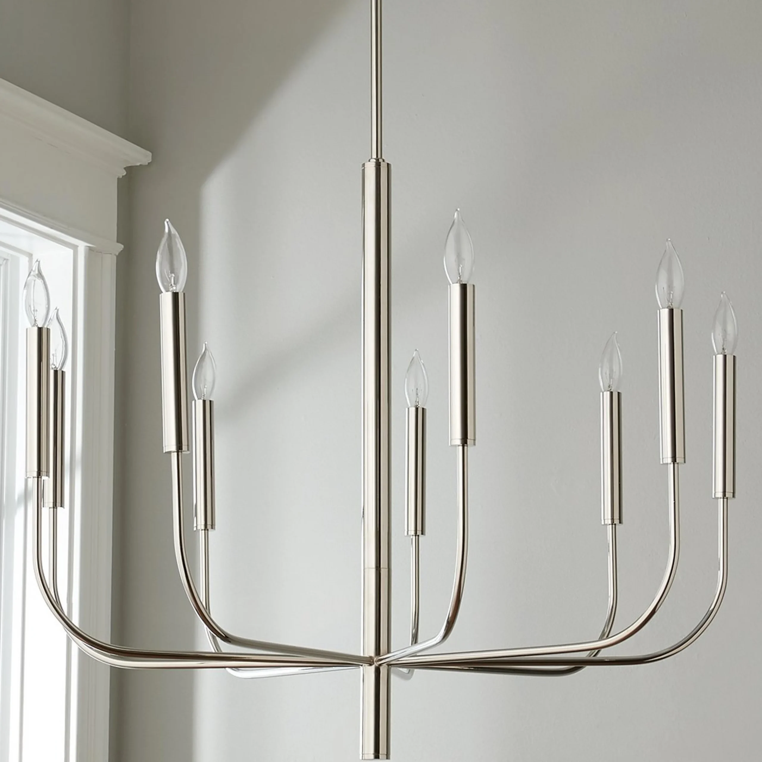 ED Ellen DeGeneres Brianna 9 Light Chandelier