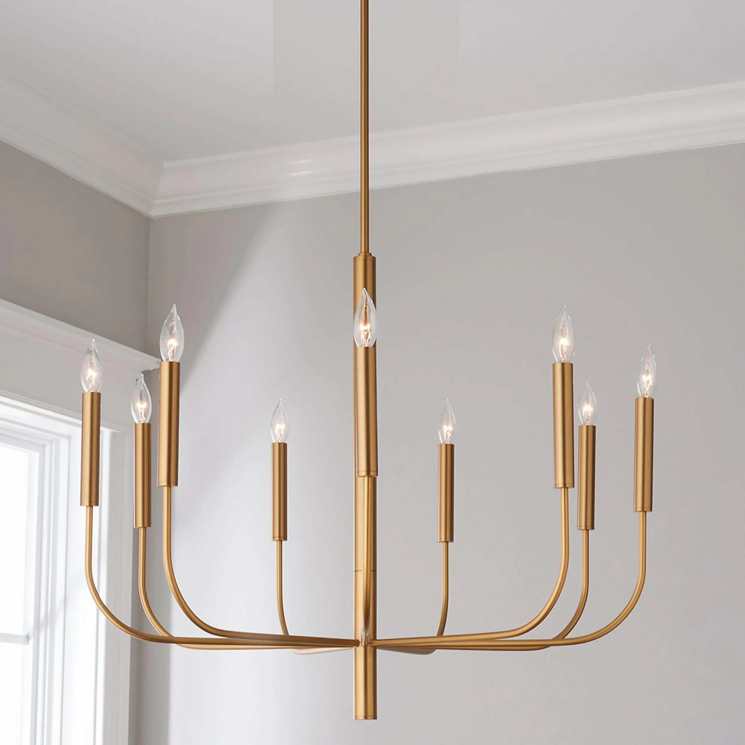 ED Ellen DeGeneres Brianna 9 Light Chandelier