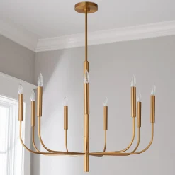 ED Ellen DeGeneres Brianna 9 Light Chandelier
