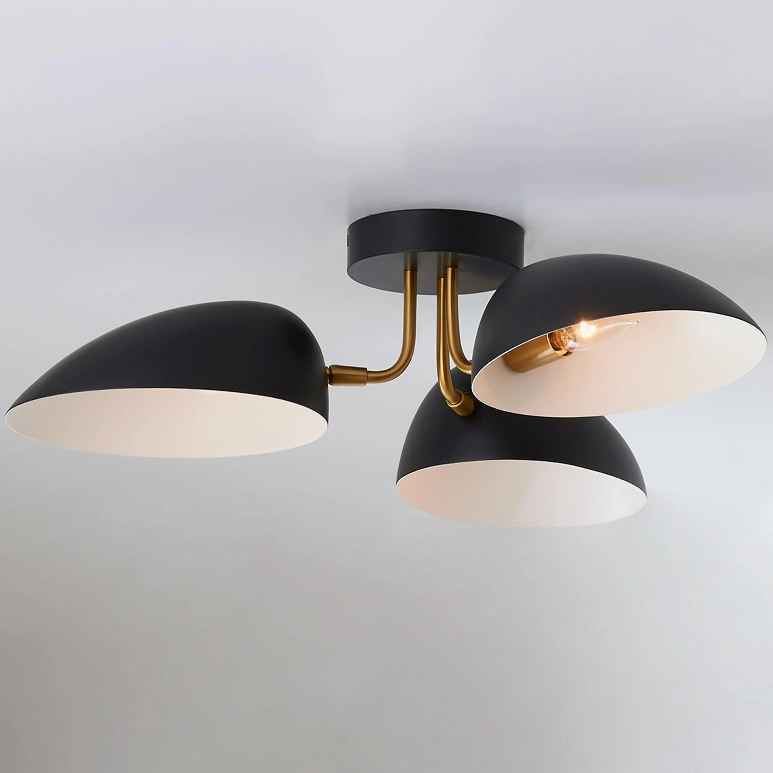 ED Ellen DeGeneres Jane 3 Light Semi-Flush Ceiling Light