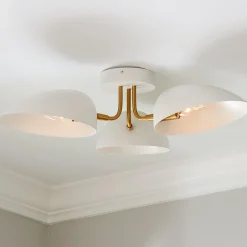 ED Ellen DeGeneres Jane 3 Light Semi-Flush Ceiling Light