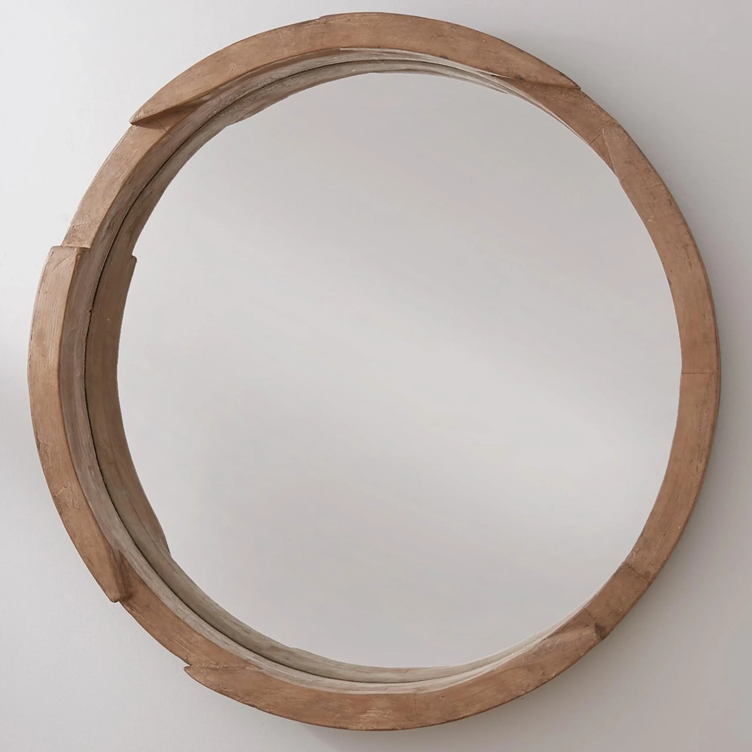 Edged Wood Mirror