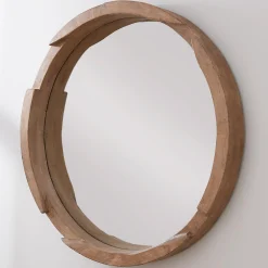 Edged Wood Mirror