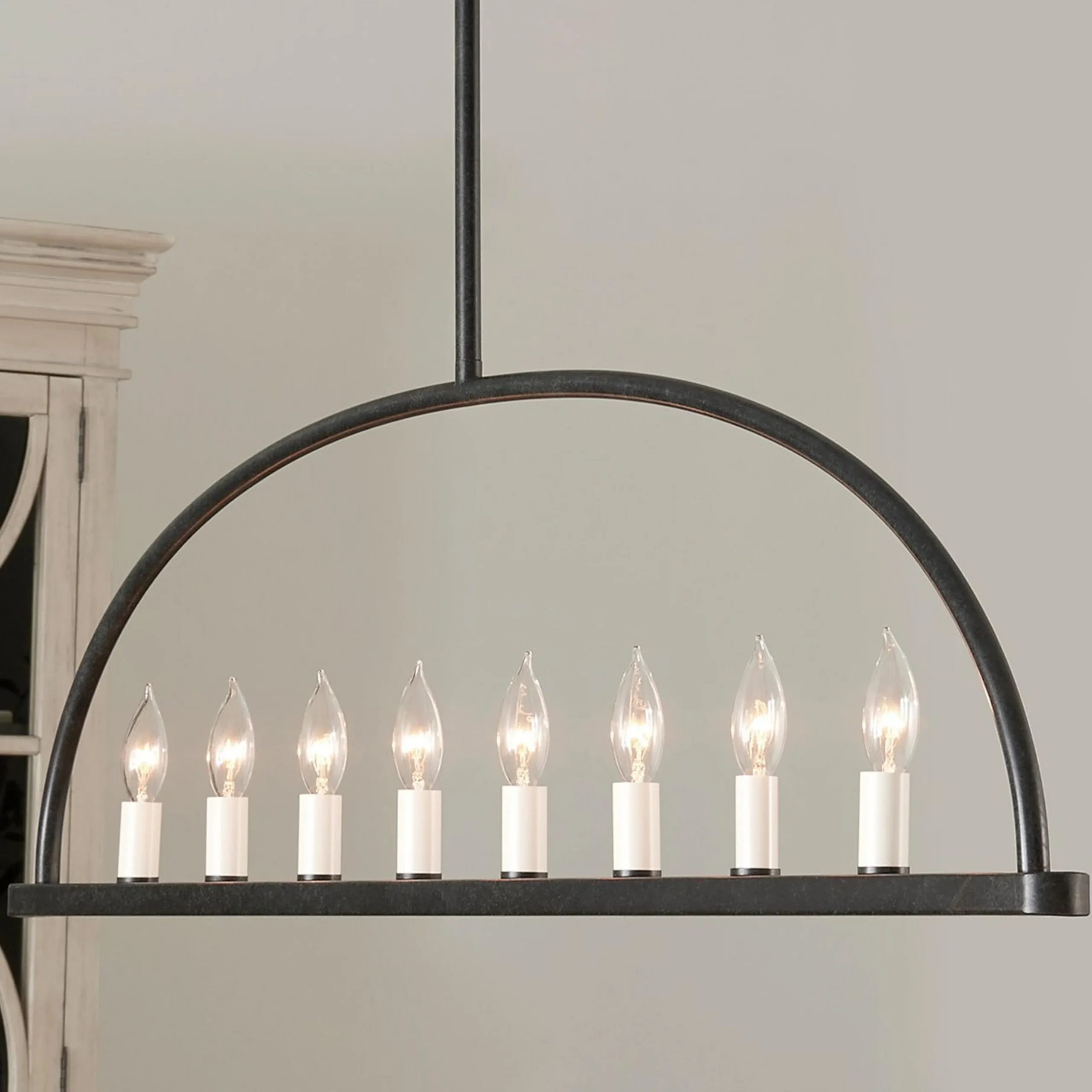 Elayna Linear Chandelier - 8 Light