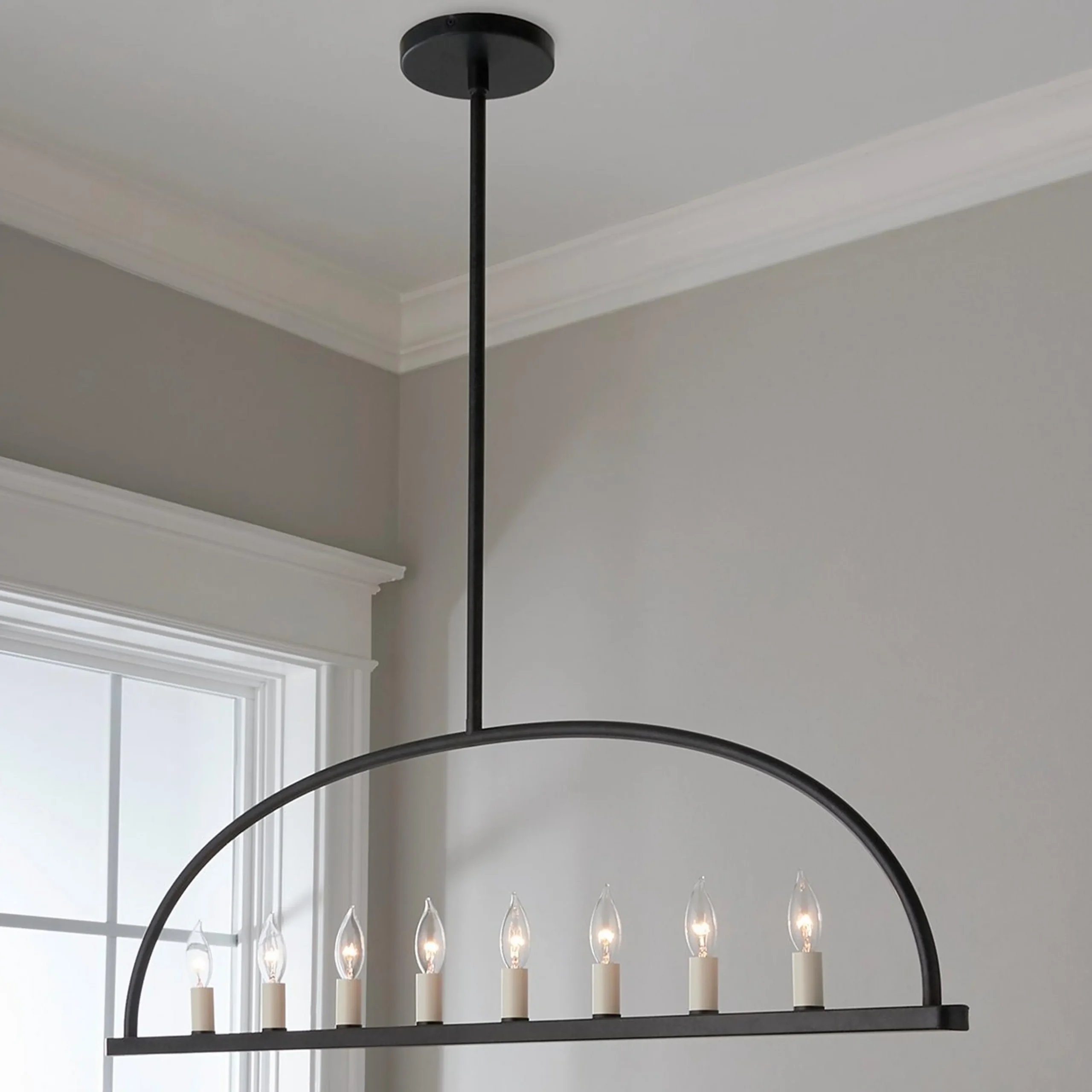 Elayna Linear Chandelier - 8 Light