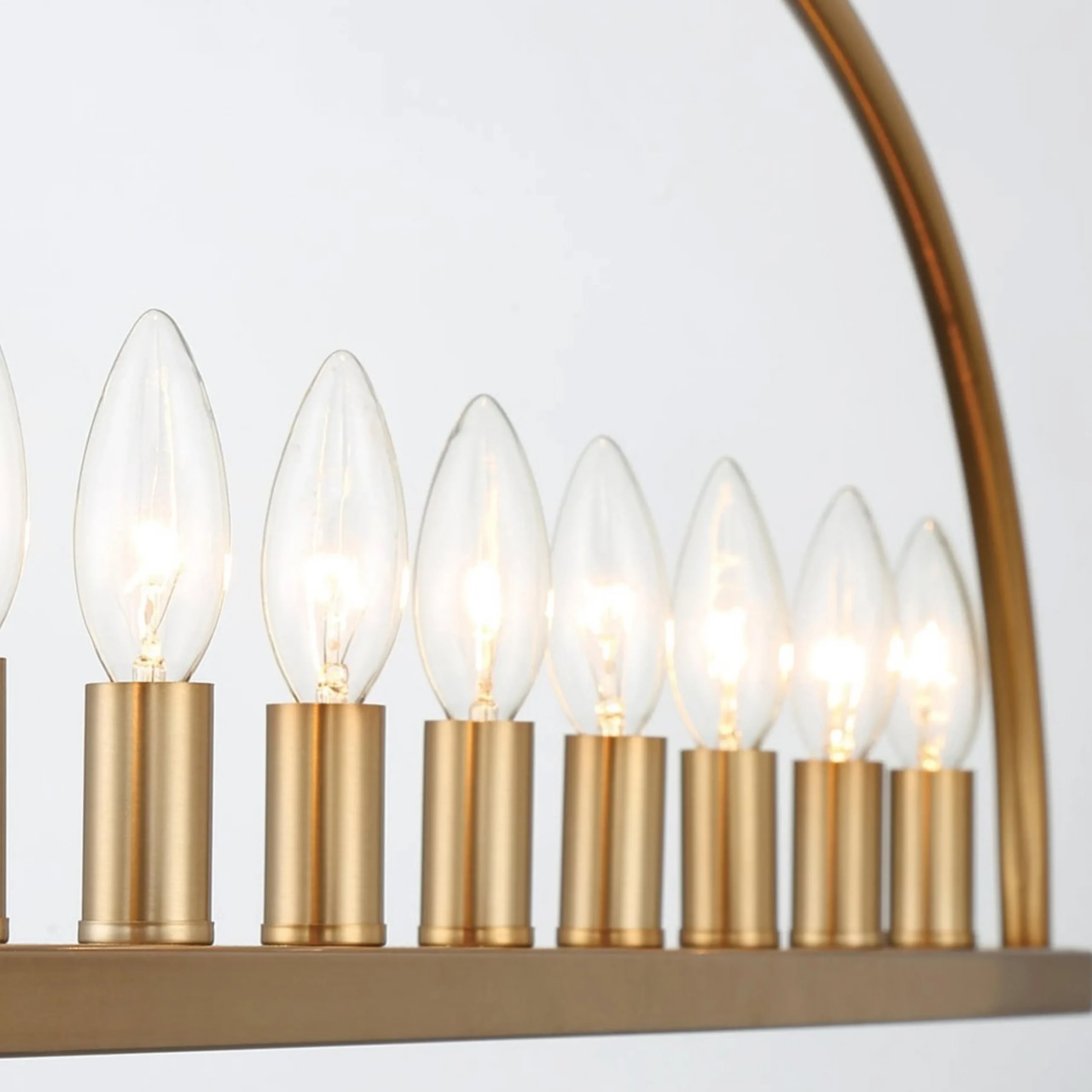 Elayna Linear Chandelier - 8 Light