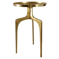 Electroplate End Table