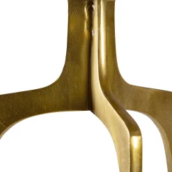 Electroplate End Table
