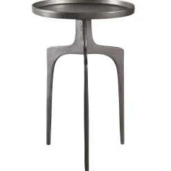 Electroplate End Table