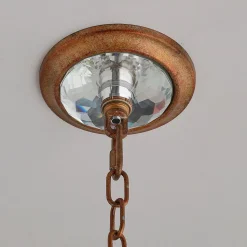 Elegance Crystal Swag Chandelier - 6 Light