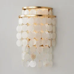 Elegant Capiz Shell Sconce