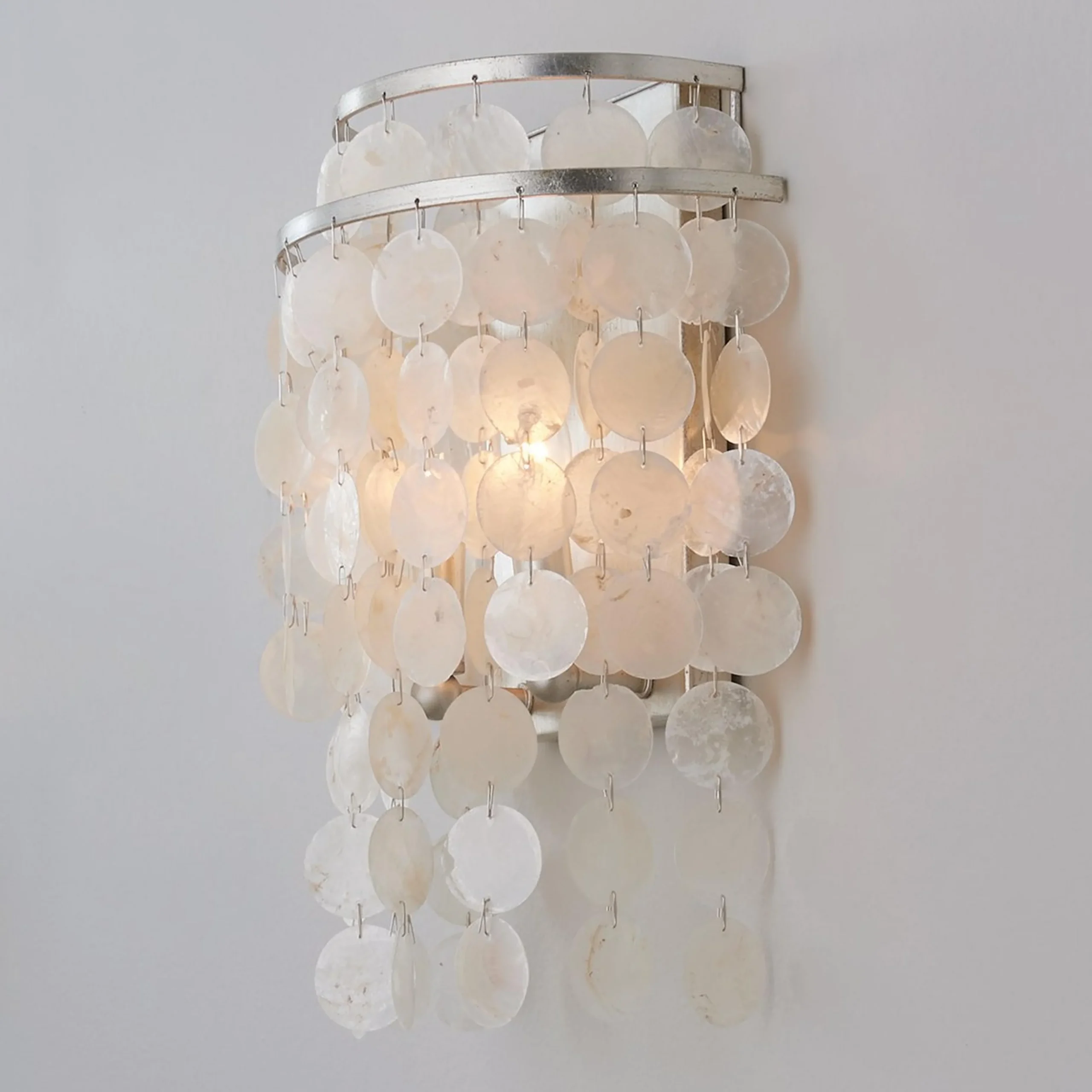 Elegant Capiz Shell Sconce