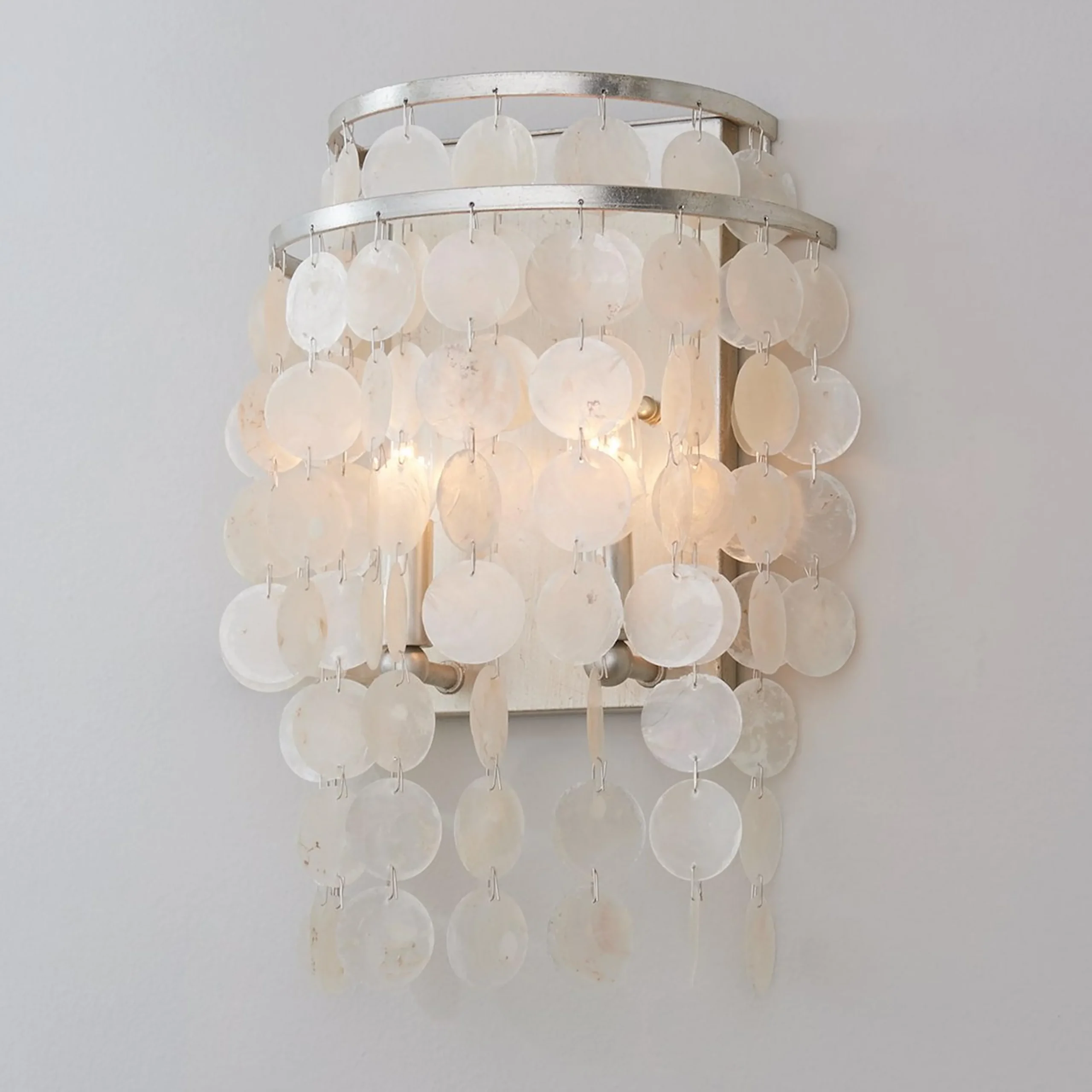 Elegant Capiz Shell Sconce