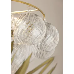 Elodie Chandelier - 6 Light - Clear