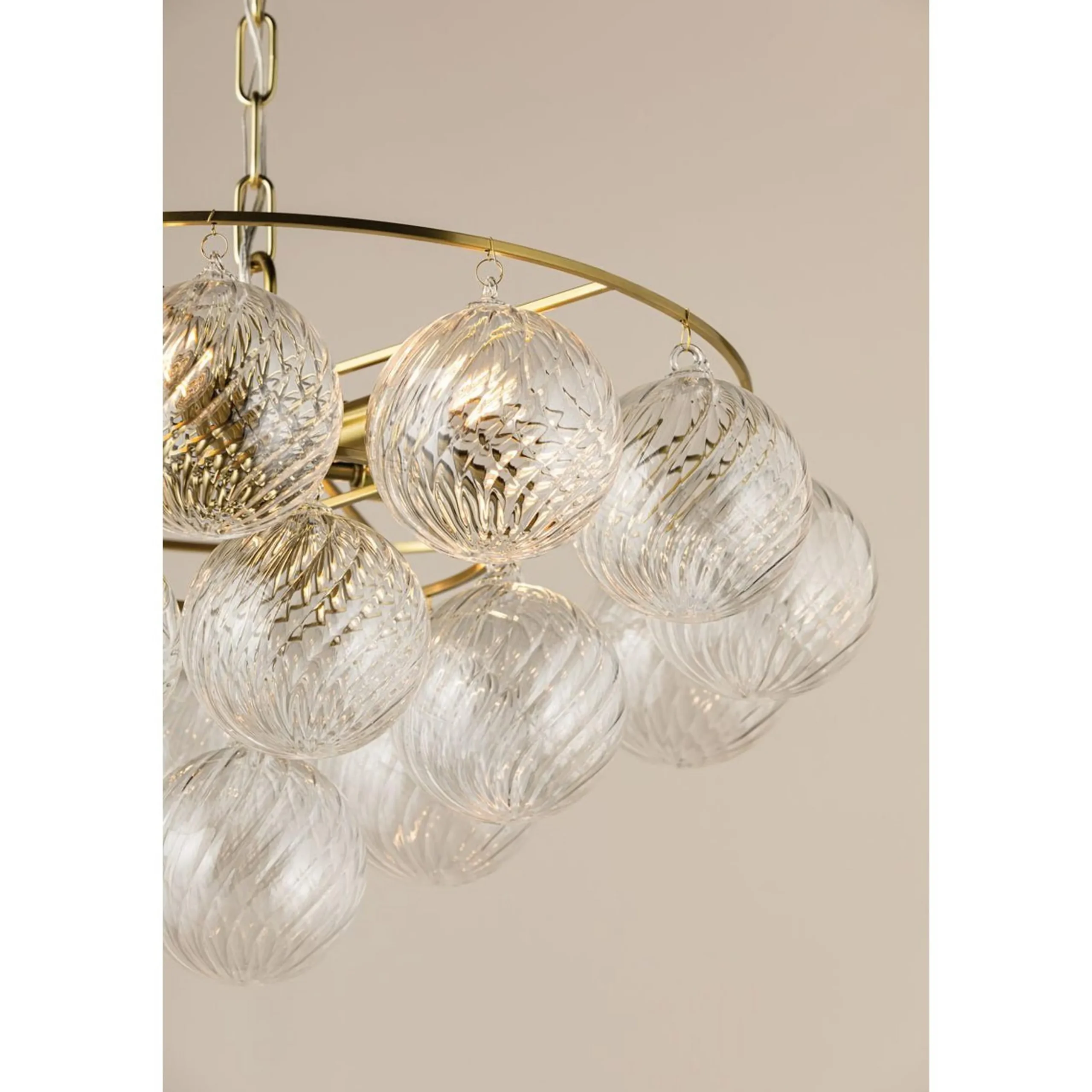 Elodie Chandelier - 6 Light - Clear