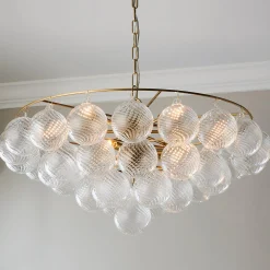 Elodie Chandelier - 9 Light - Clear