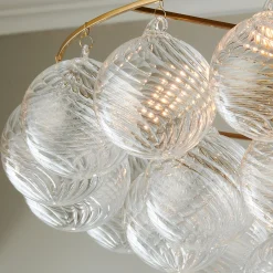 Elodie Chandelier - 9 Light - Clear