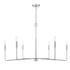 Elongated Spoke Chandelier