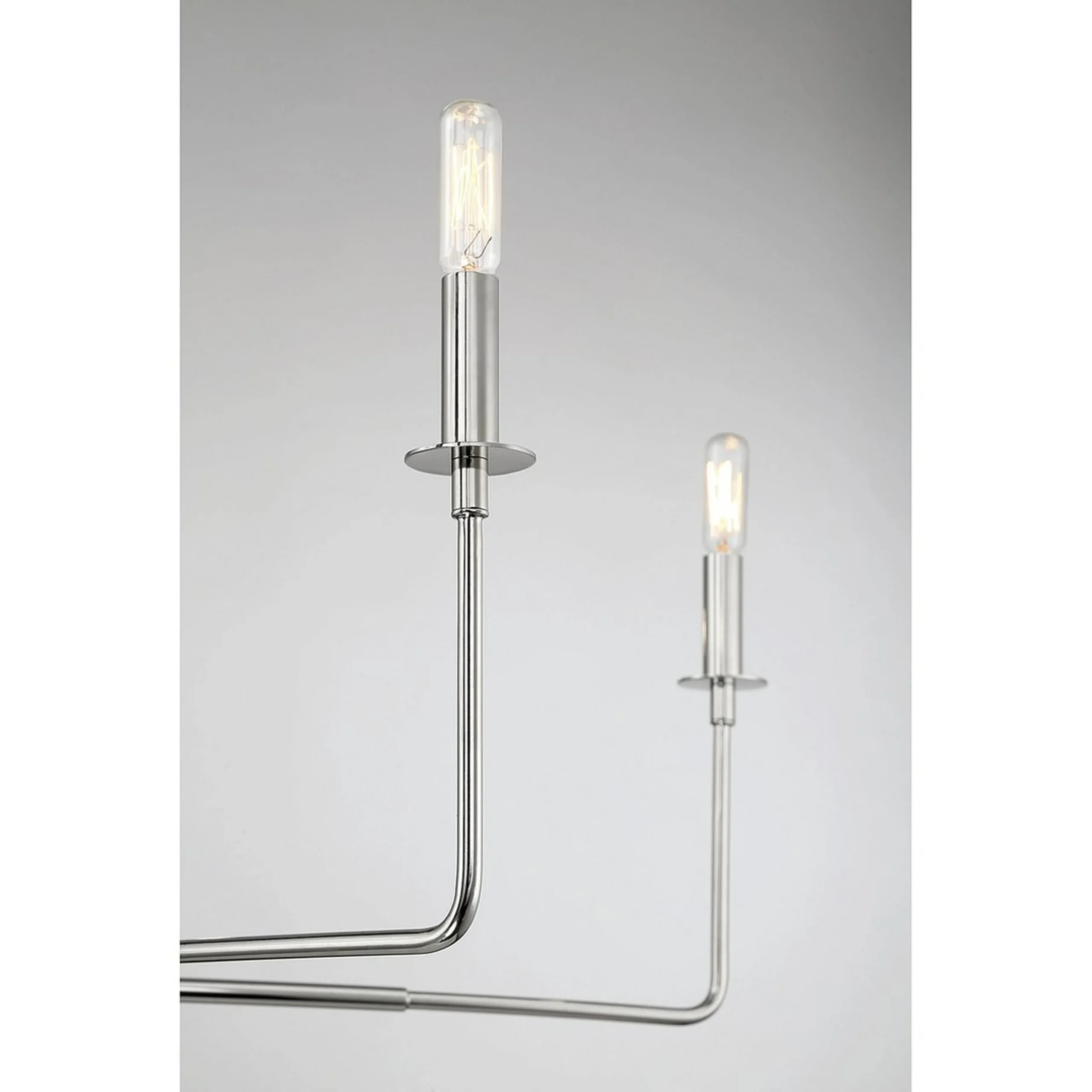 Elongated Spoke Chandelier