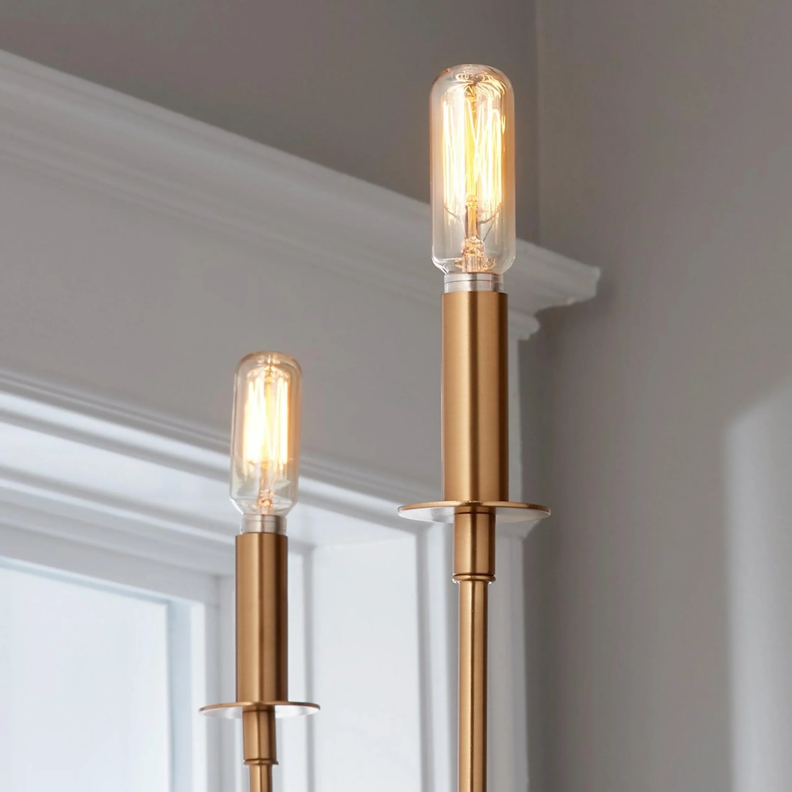 Elongated Spoke Chandelier