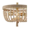 Ember Beaded Semi-Flush Ceiling Light
