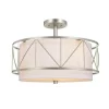 Emmy Geo Drum Chandelier - Medium