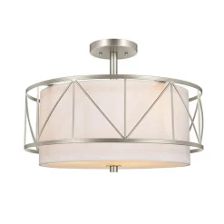 Emmy Geo Drum Chandelier - Medium