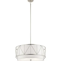 Emmy Geo Drum Chandelier - Large