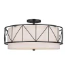 Emmy Geo Semi-Flush Ceiling Light