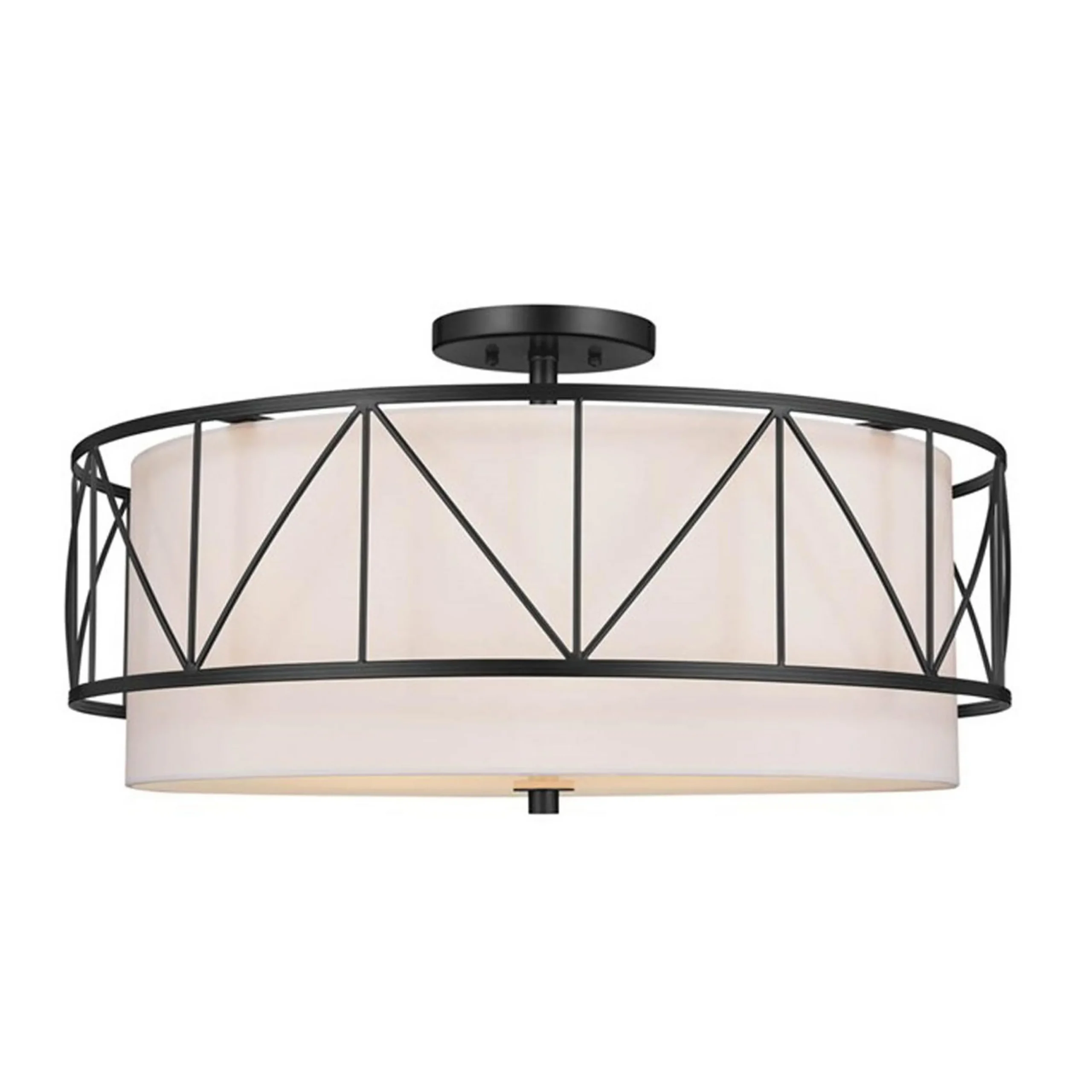 Emmy Geo Semi-Flush Ceiling Light