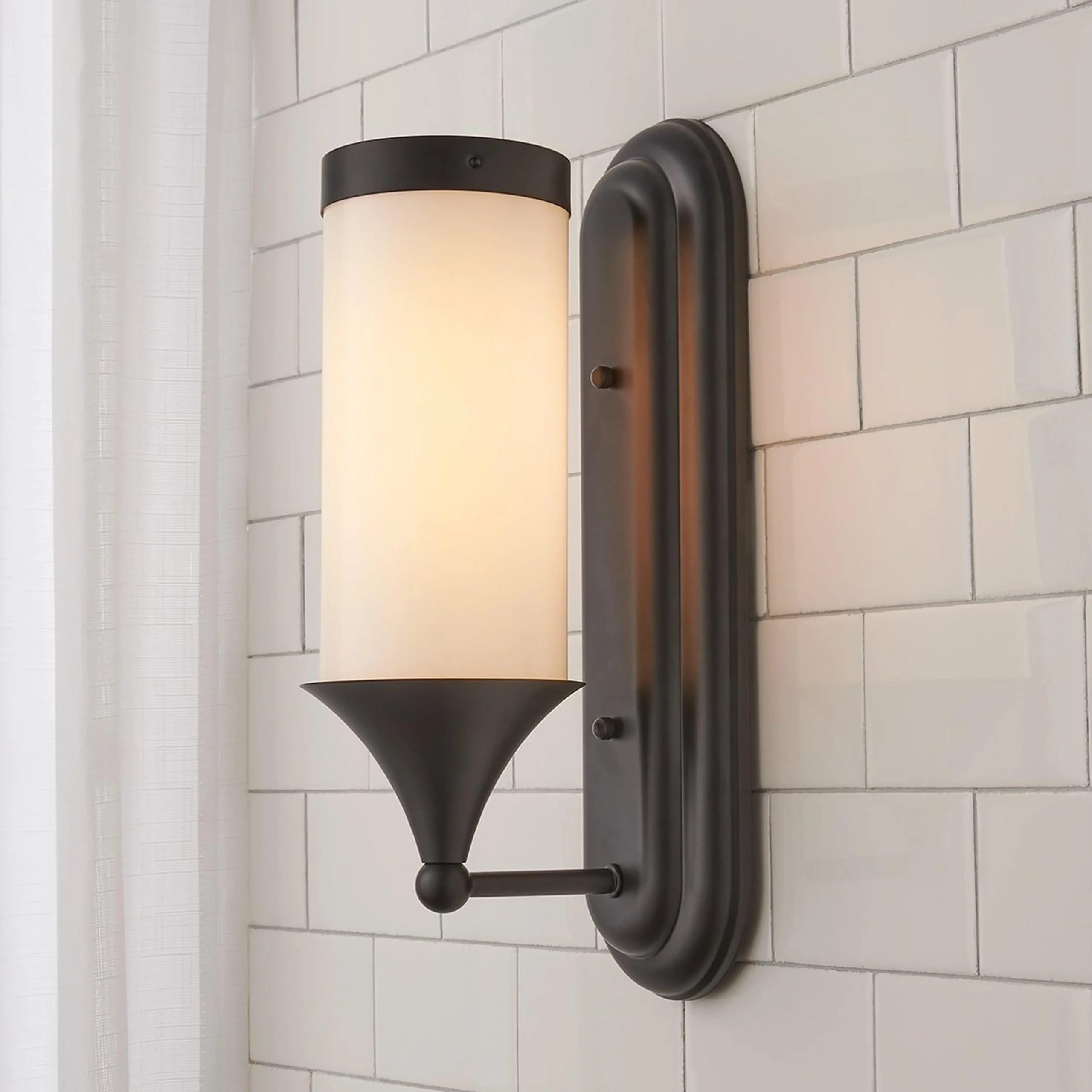 Erin & Ben Co. Flatiron Tall Bath Sconce