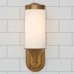 Erin & Ben Co. Flatiron Tall Bath Sconce
