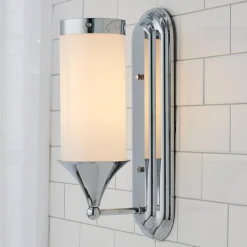 Erin & Ben Co. Flatiron Tall Bath Sconce