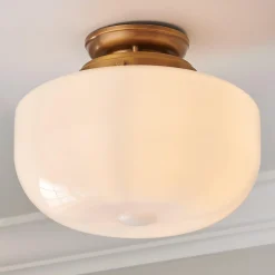 Erin & Ben Co. Gardiner Schoolhouse Ceiling Light