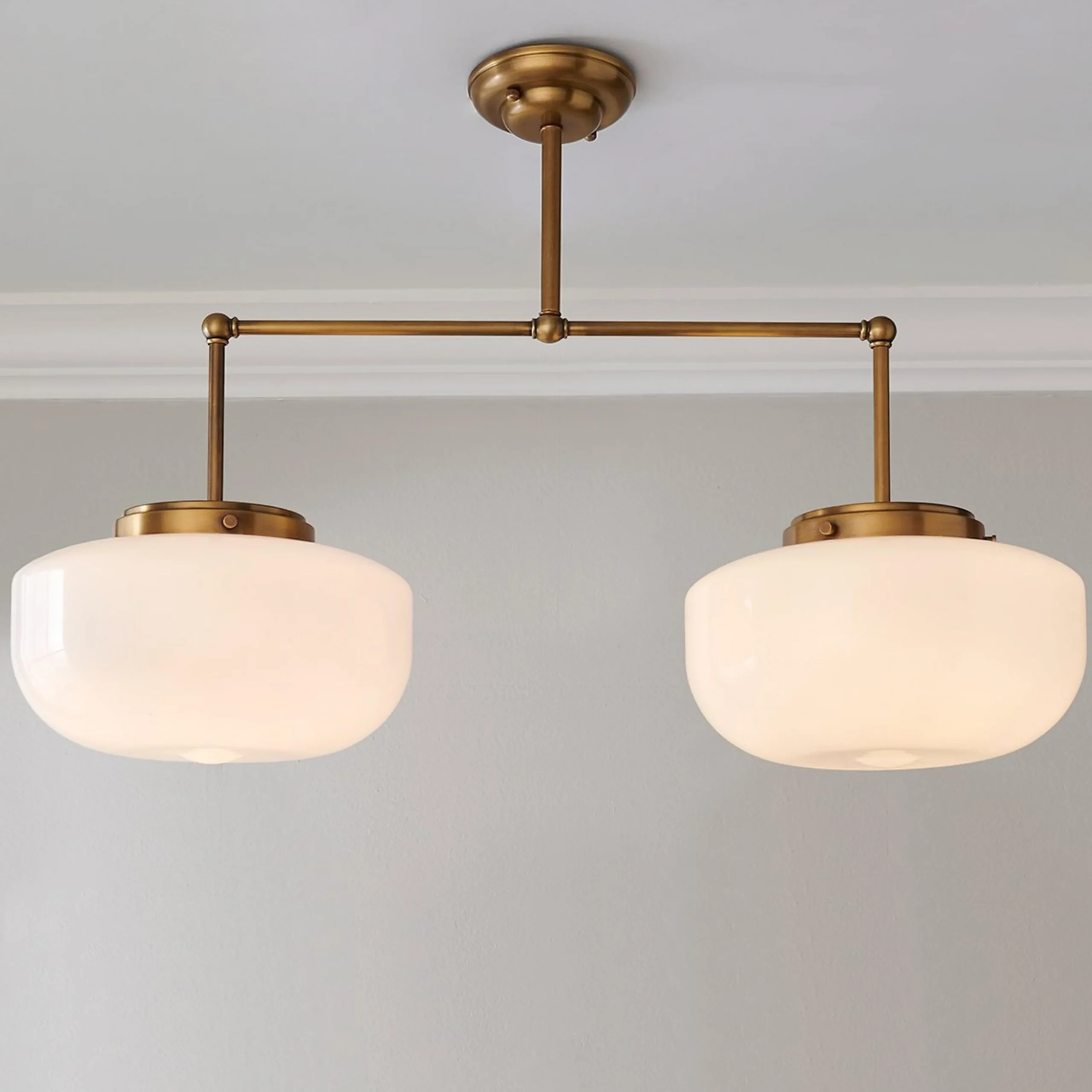 Erin & Ben Co. Gardiner Schoolhouse Linear Chandelier