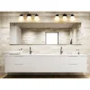 Ethel School Haus Opal Glass Vanity Light - 3 Light