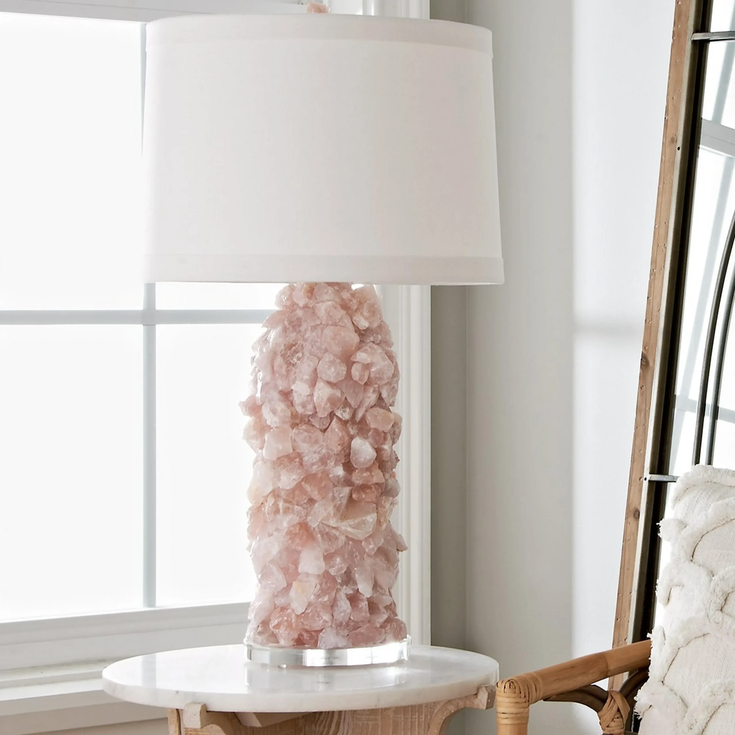 Exquisite Chroma Stones Table Lamp