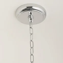 Faceted Glass Layered Chandelier - 25