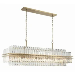Faceted Regina Island Chandelier