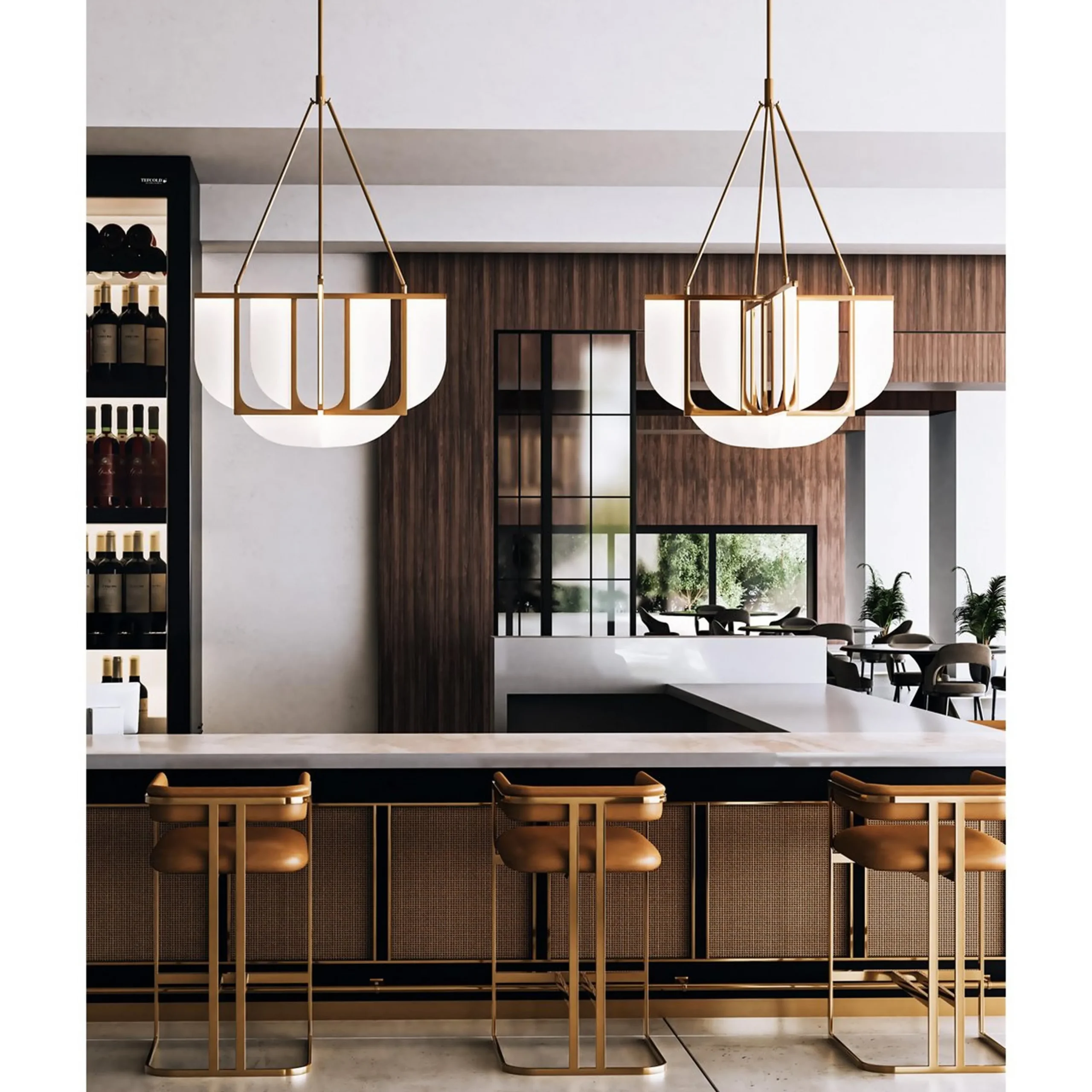 Fanatic LED Chandelier - 30" - Tall