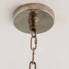 Fire and Earth Pendant - Dome - Medium