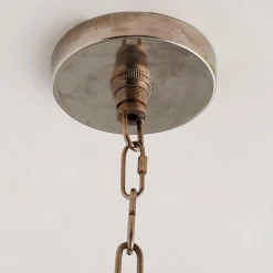 Fire and Earth Pendant - Dome - Medium