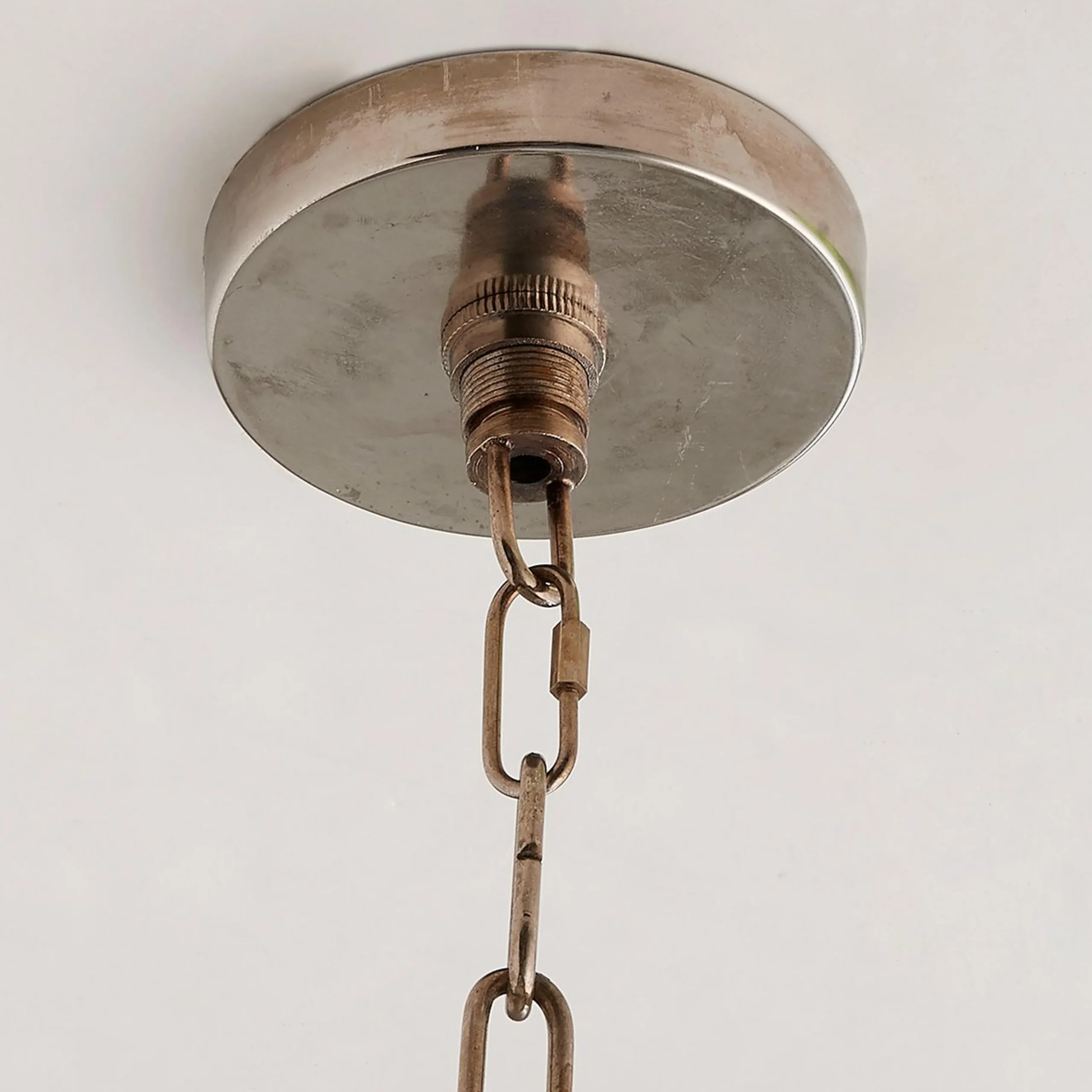 Fire and Earth Pendant - Dome - Medium