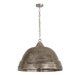 Fire and Earth Pendant - Dome - Large