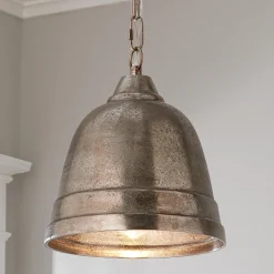 Fire and Earth Pendant - Dome - Small