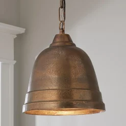 Fire and Earth Pendant - Dome - Small