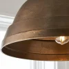 Fire and Earth Pendant - Dome - Medium