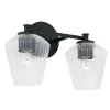 Fluted Felix Vanity Light - 2 Light