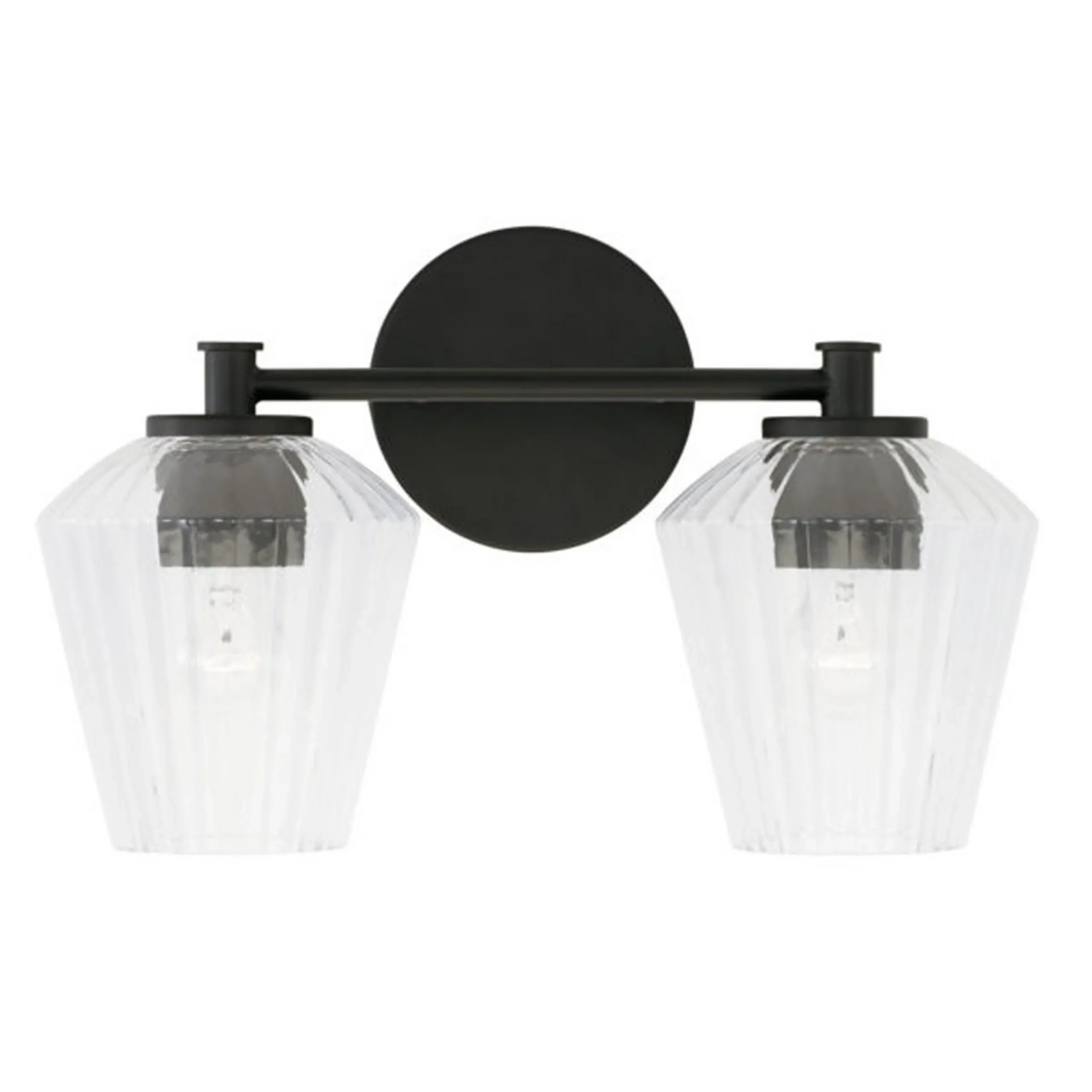 Fluted Felix Vanity Light - 2 Light